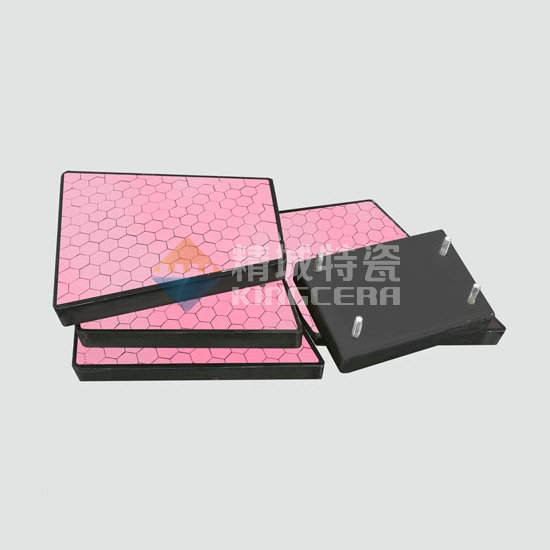 <strong>三合一耐磨陶瓷襯板(NMC-JT)|陶瓷橡膠復(fù)合鋼板</strong>